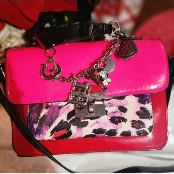 🍁🍂Betsey Johnson Charmed Leopard Bag - Picture 7 of 7
